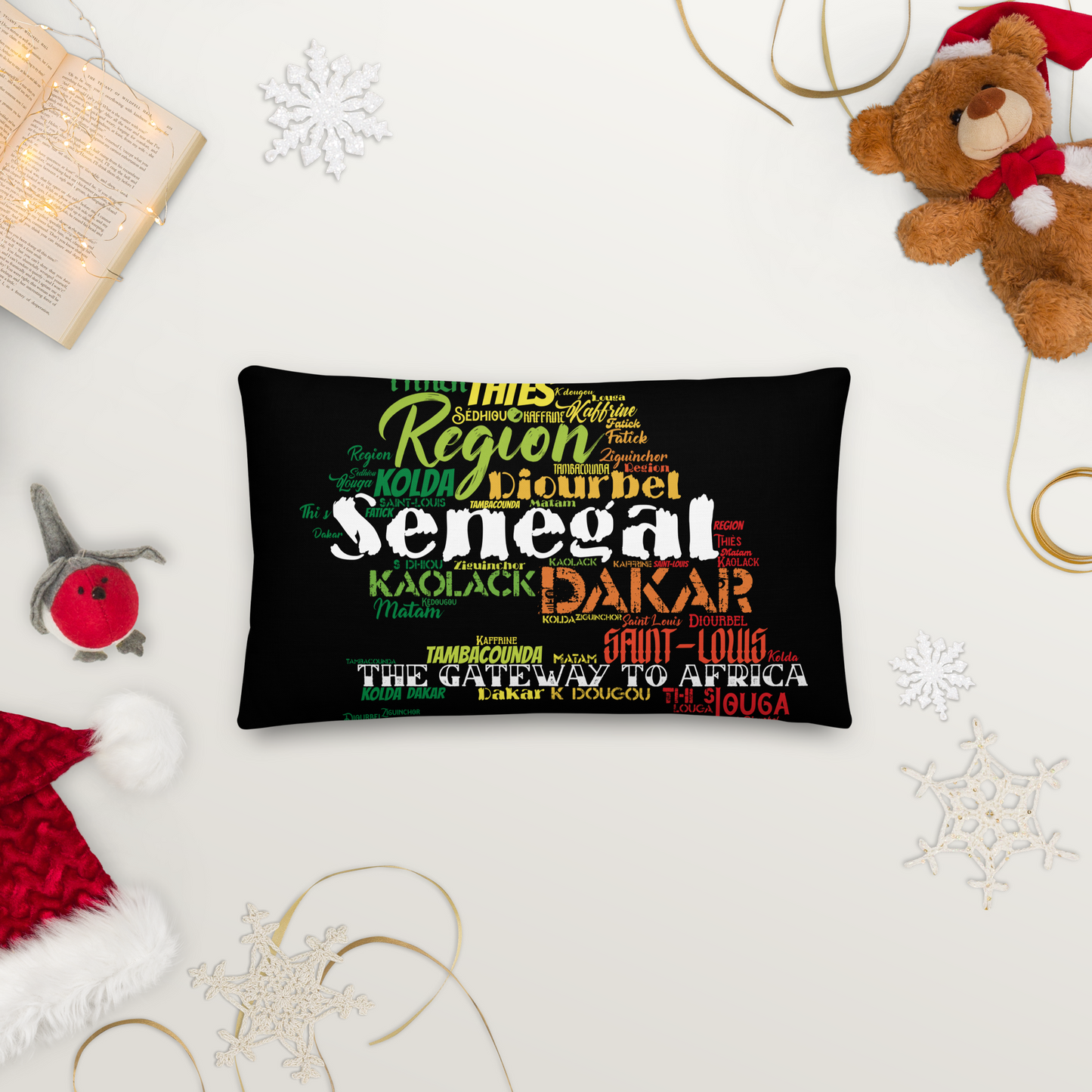 Gateway To Africa - PROUD AFRICAN - Premium Pillow