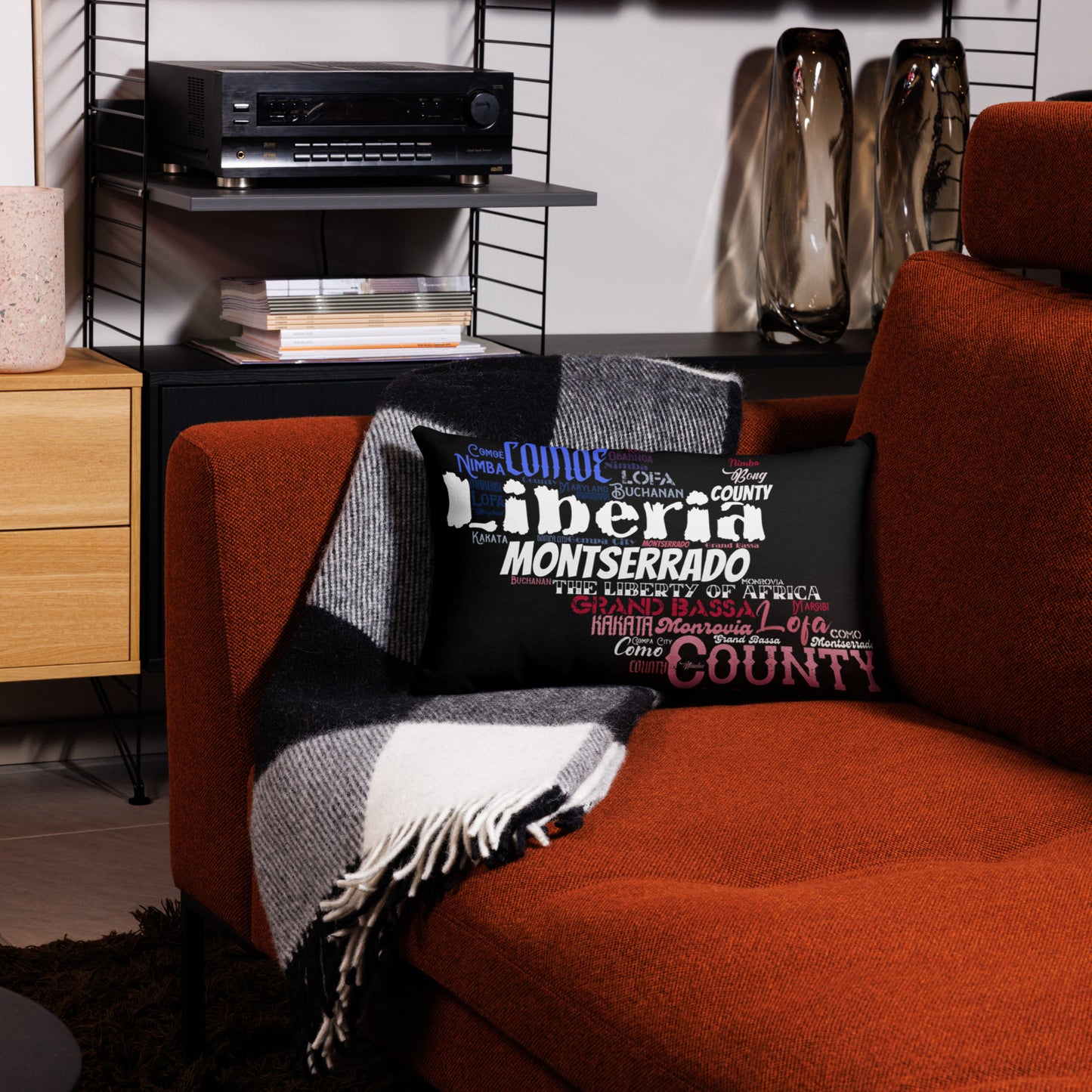 Liberty Of Africa - PROUD AFRICAN - Premium Pillow