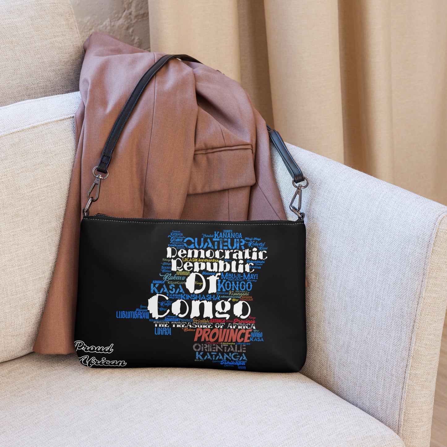 The Treasure Of Africa - PROUD AFRICAN - Crossbody bag