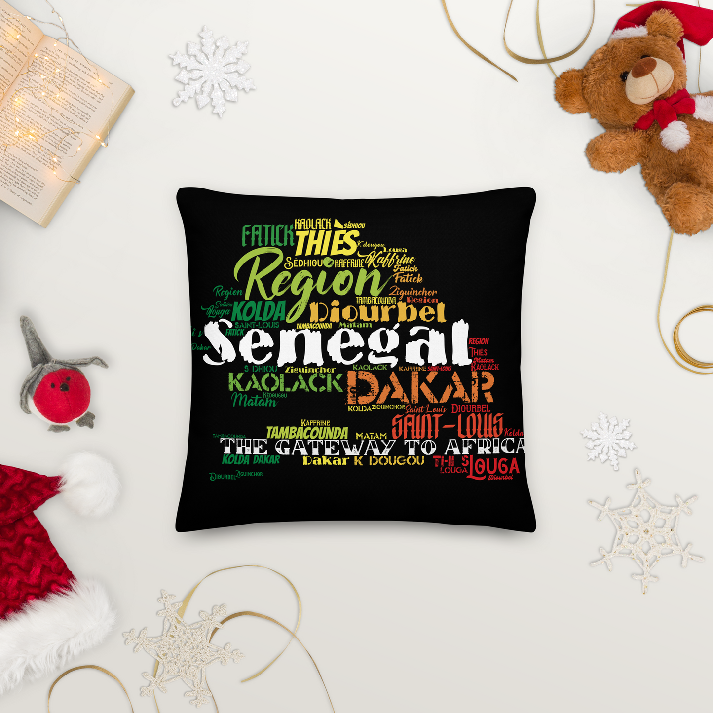 Gateway To Africa - PROUD AFRICAN - Premium Pillow