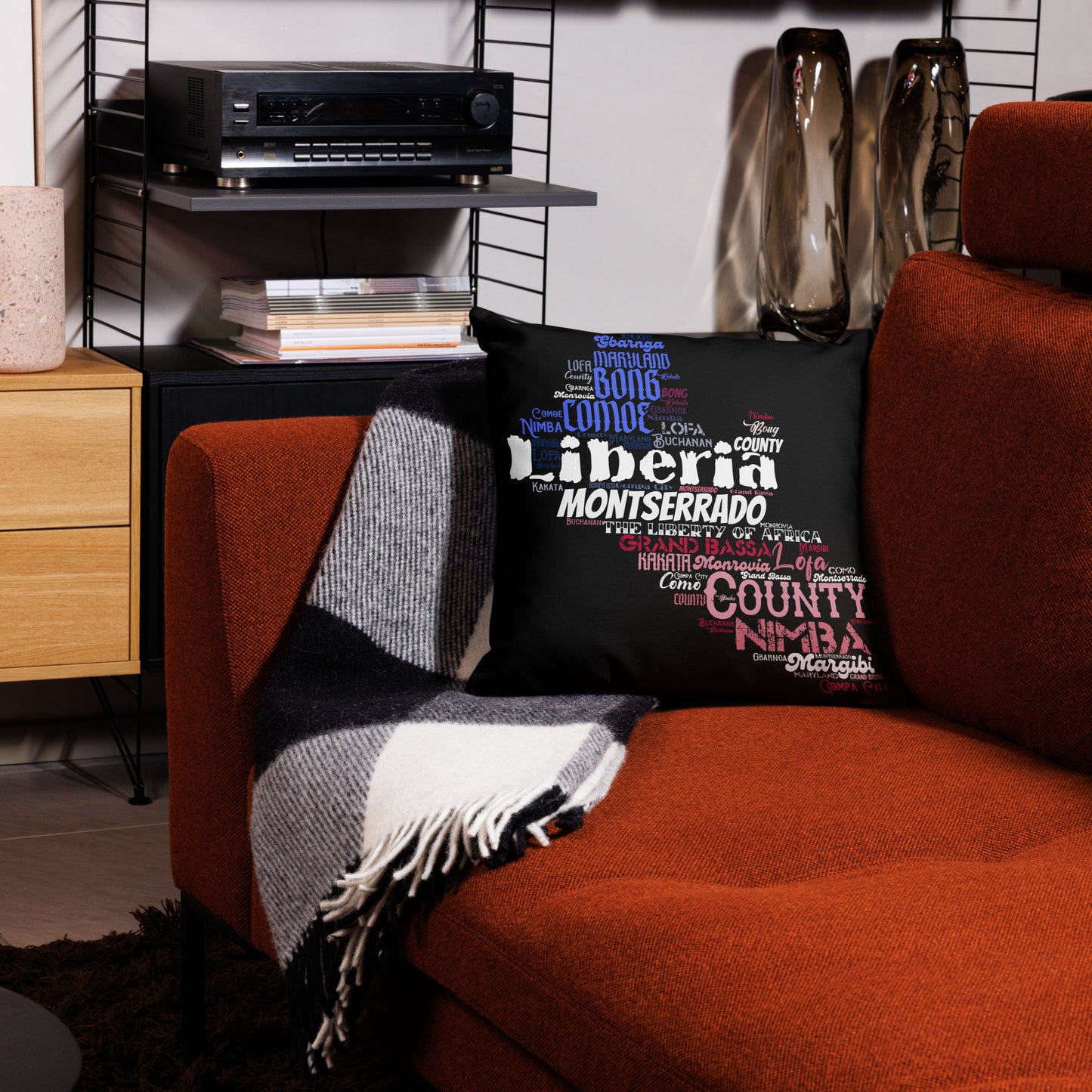 Liberty Of Africa - PROUD AFRICAN - Premium Pillow