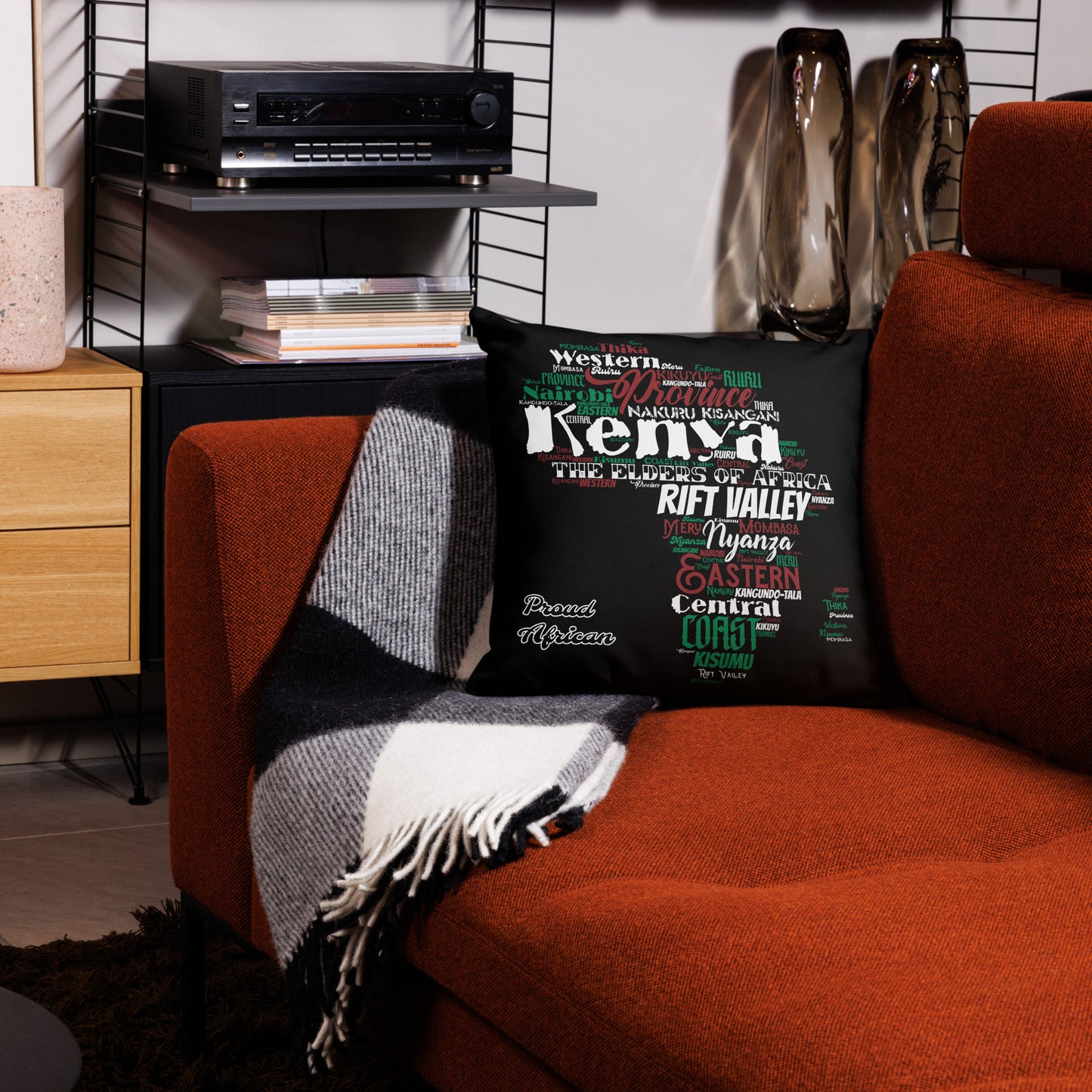 The Elders Of Africa - PROUD AFRICAN - Premium Pillow