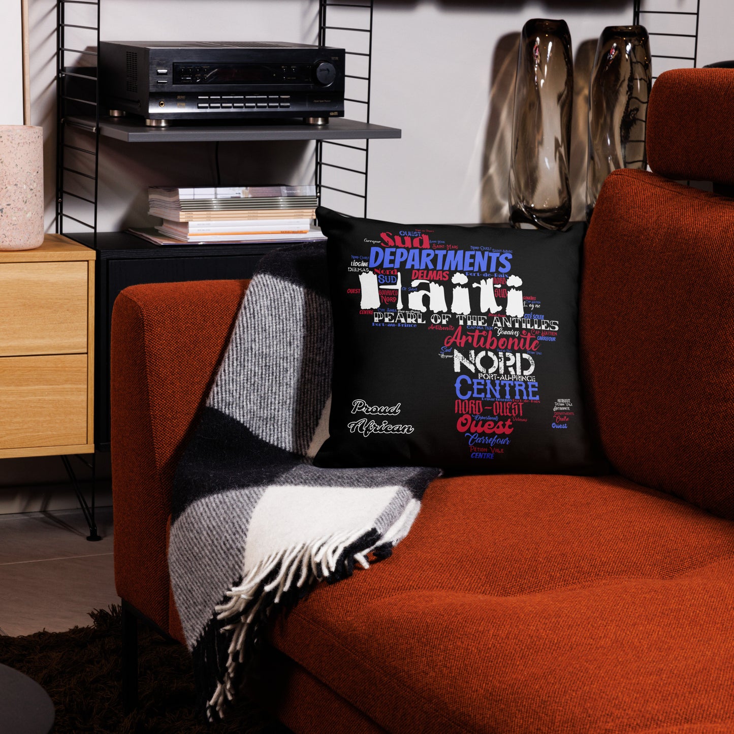 Pearl Of The Antilles - PROUD AFRICAN - Premium Pillow