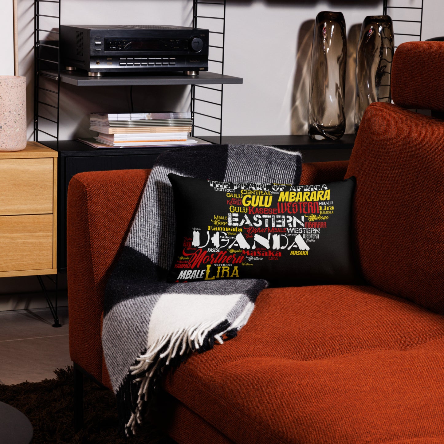 Pearl Of The Africa - PROUD AFRICAN - Premium Pillow