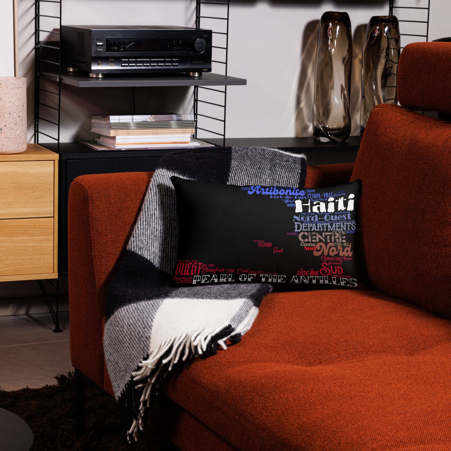 Pearl Of The Antilles - PROUD AFRICAN - Premium Pillow