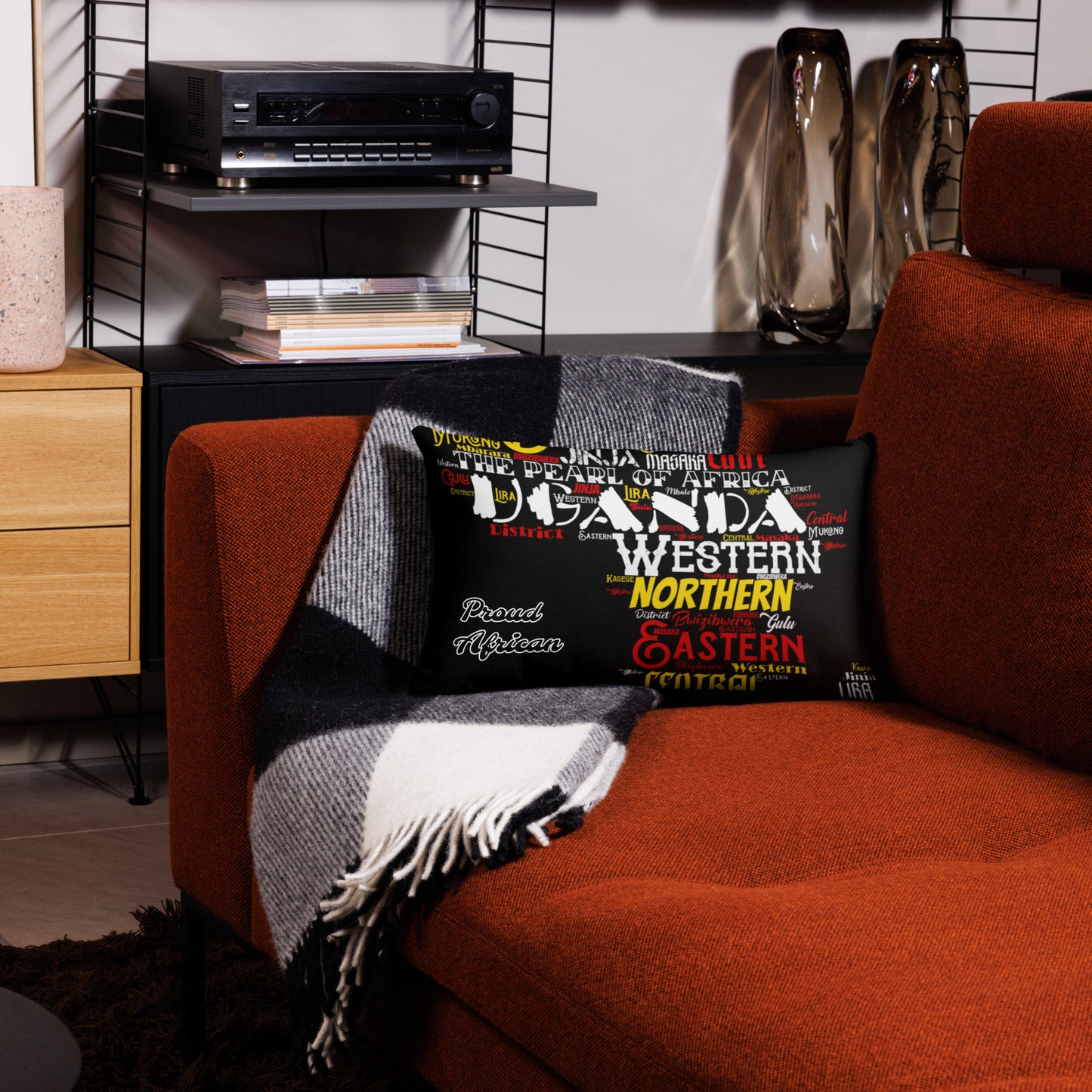 Pearl Of The Africa - PROUD AFRICAN - Premium Pillow