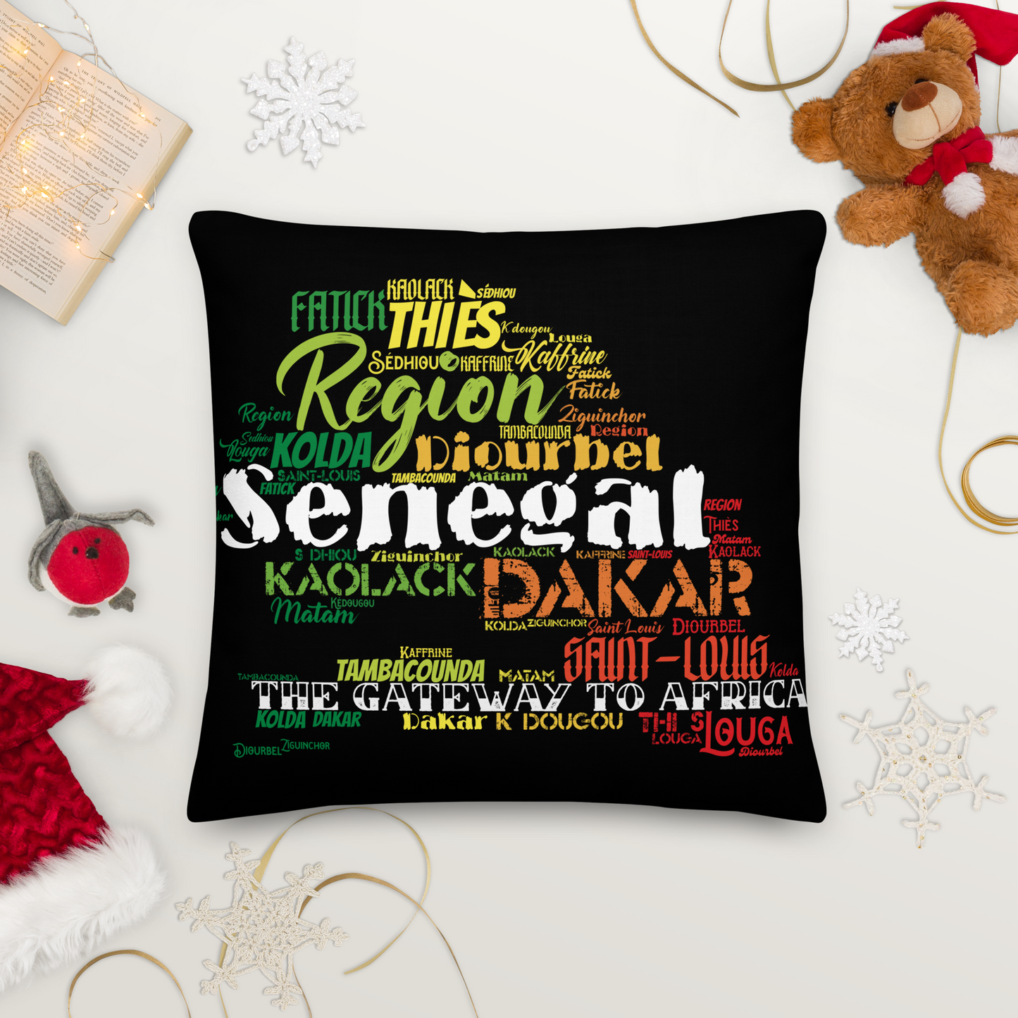 Gateway To Africa - PROUD AFRICAN - Premium Pillow