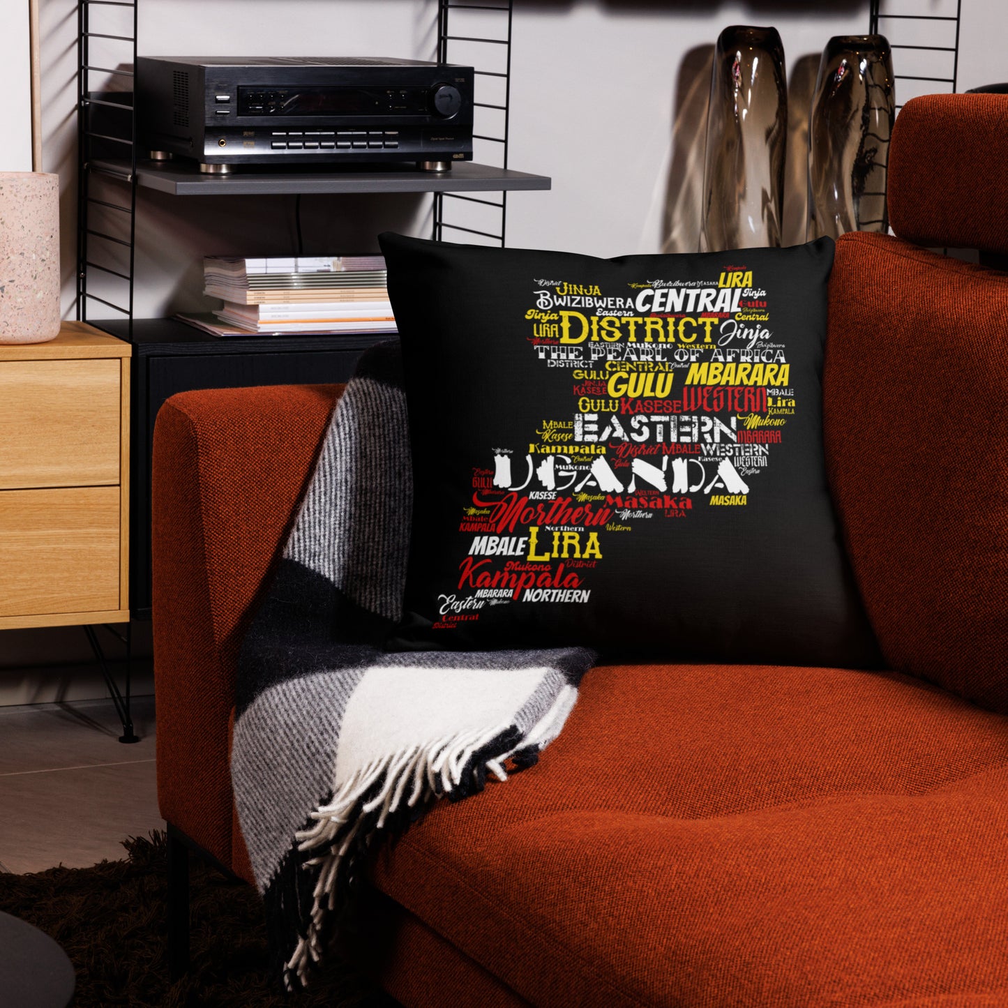 Pearl Of The Africa - PROUD AFRICAN - Premium Pillow