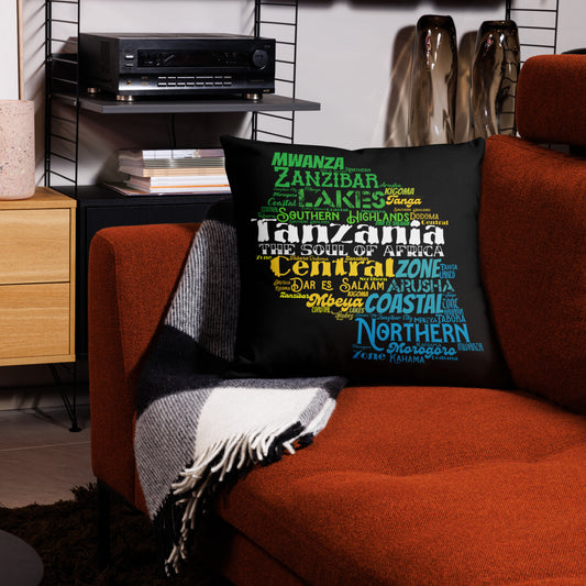 Soul Of Africa - PROUD AFRICAN - Premium Pillow