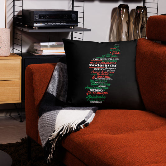 Red Island - PROUD AFRICAN - Premium Pillow