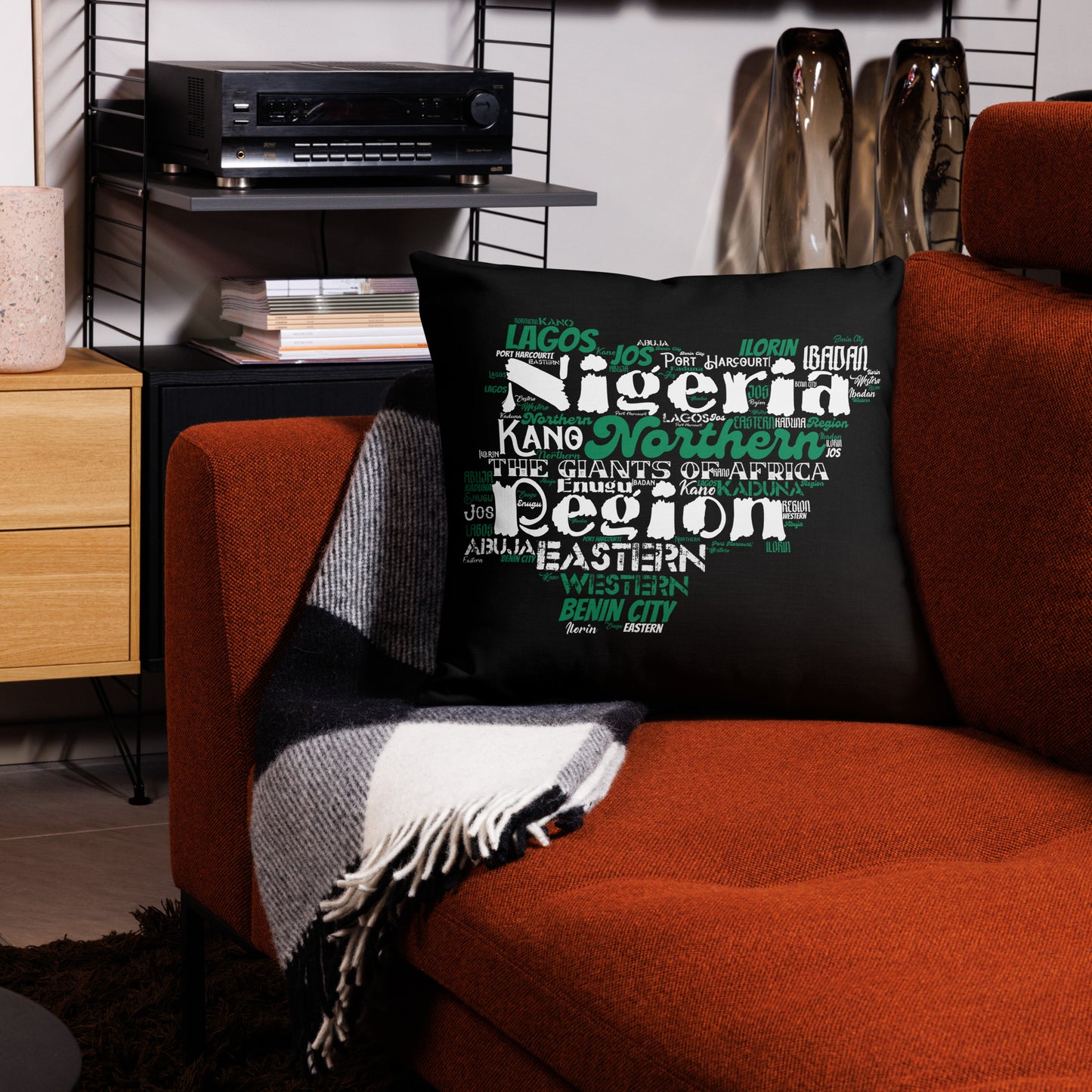 Giants Of Africa - PROUD AFRICAN - Premium Pillow