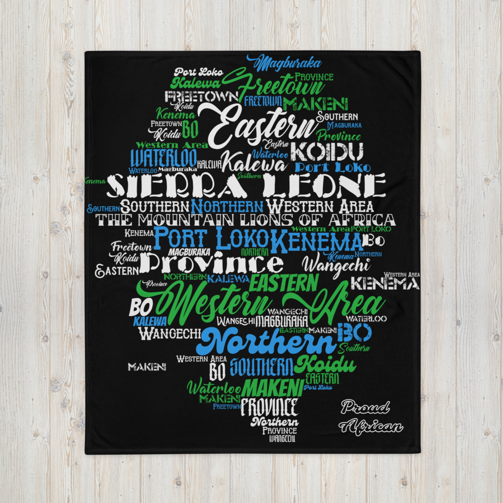 Mountain Lions Of Africa - PROUD AFRICAN - Throw Blanket