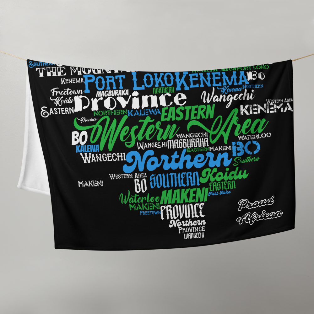 Mountain Lions Of Africa - PROUD AFRICAN - Throw Blanket