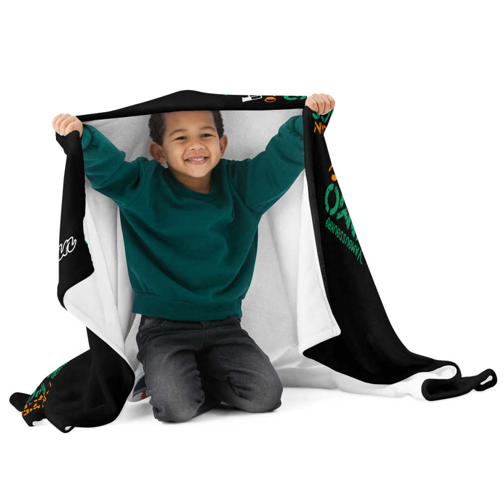 Elephants Of Africa - PROUD AFRICAN - Throw Blanket