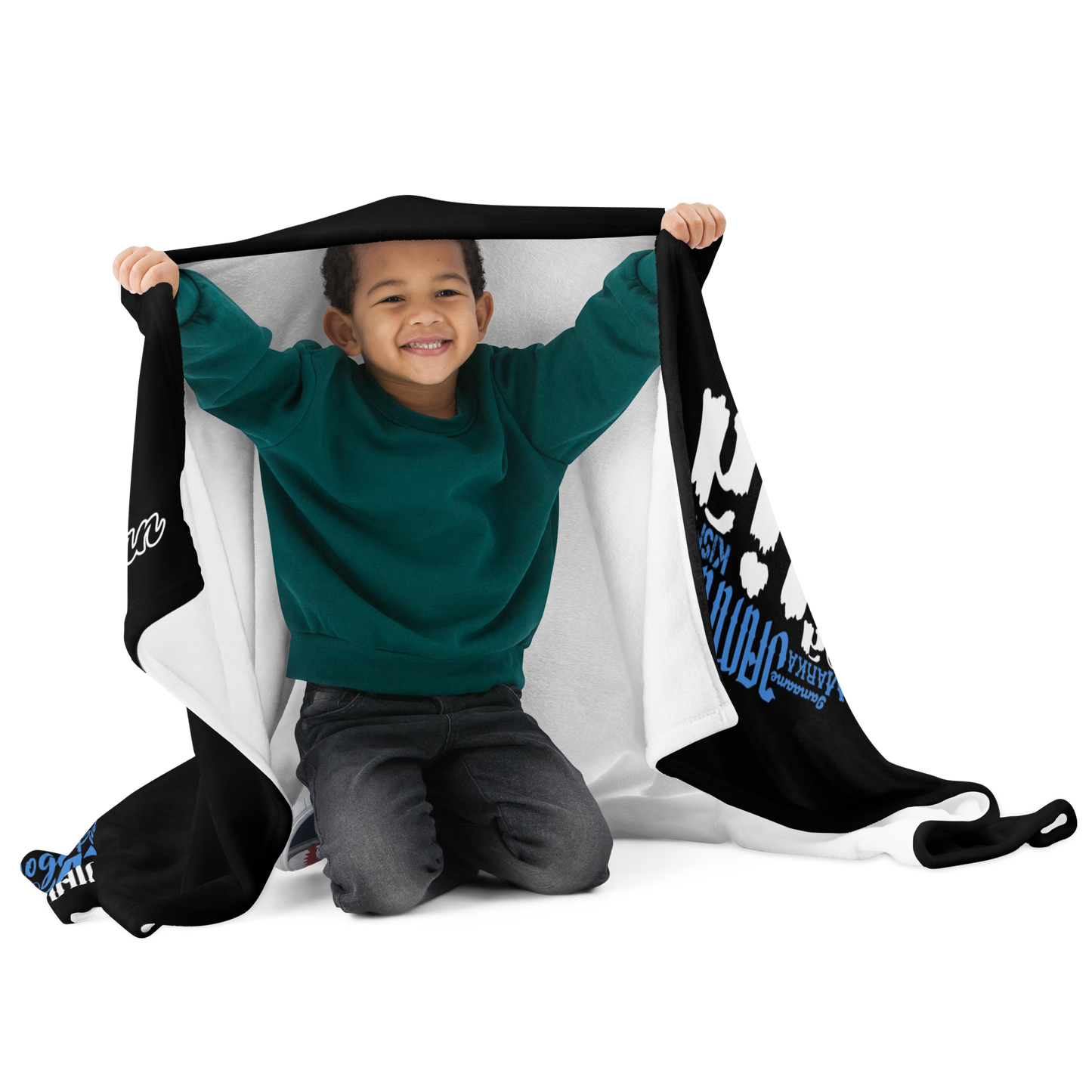 Horn Of Africa - PROUD AFRICAN - Throw Blanket