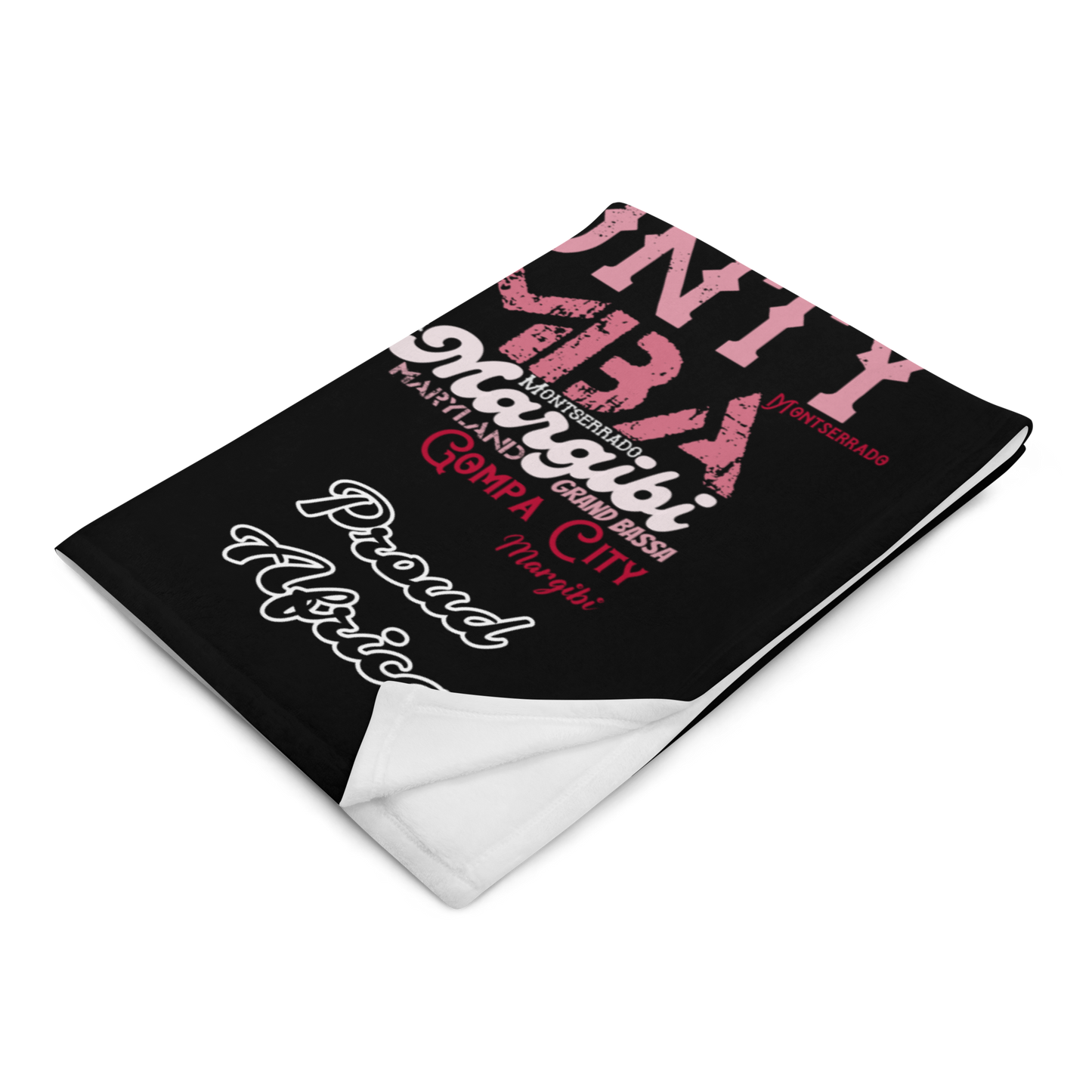 The Liberty Of Africa - PROUD AFRICAN - Throw Blanket