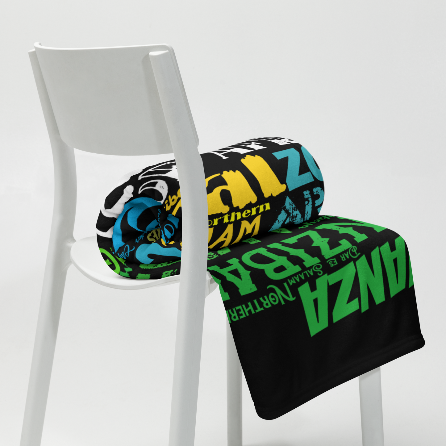 Soul Of Africa - PROUD AFRICAN - Throw Blanket