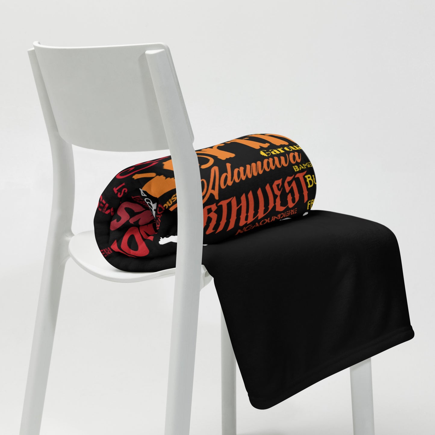 The Heart of Africa - PROUD AFRICAN - Throw Blanket