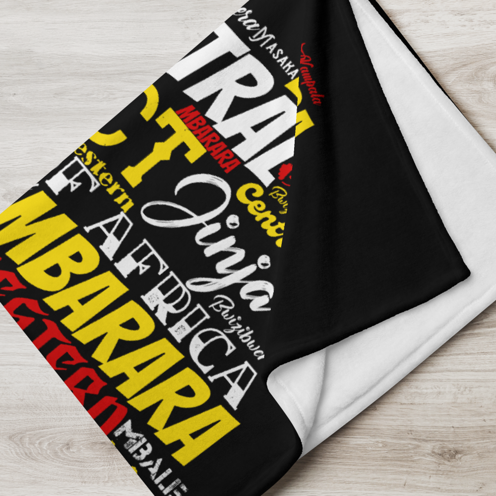 Pearl Of Africa - PROUD AFRICAN - Throw Blanket