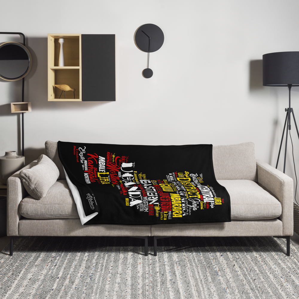 Pearl Of Africa - PROUD AFRICAN - Throw Blanket