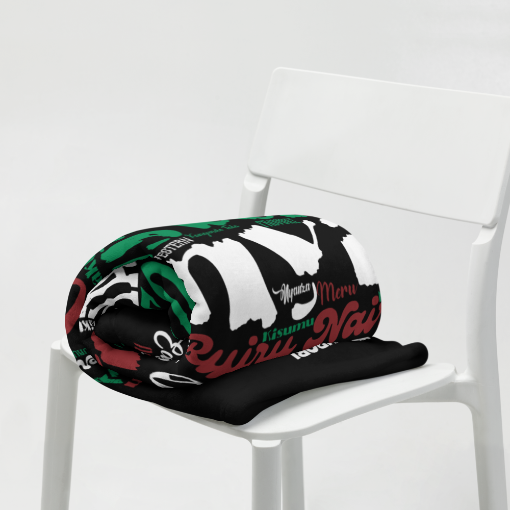 Elders Of Africa - PROUD AFRICAN - Throw Blanket