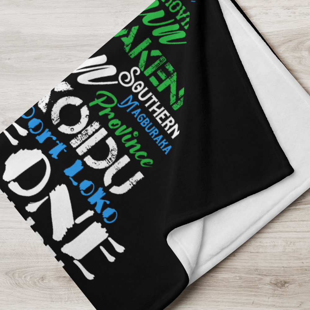 Mountain Lions Of Africa - PROUD AFRICAN - Throw Blanket