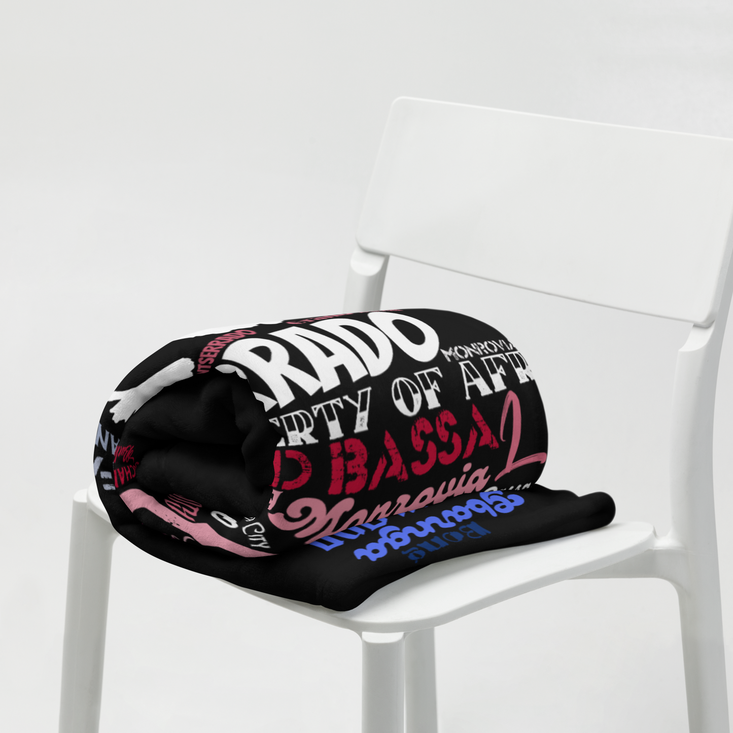 The Liberty Of Africa - PROUD AFRICAN - Throw Blanket