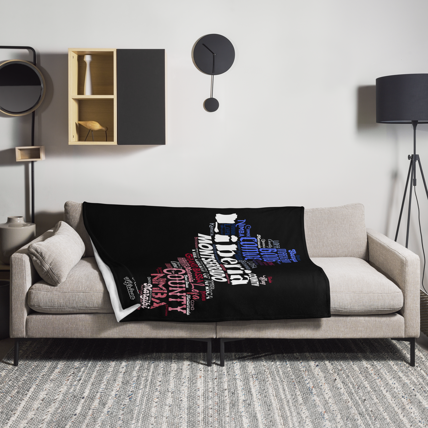 The Liberty Of Africa - PROUD AFRICAN - Throw Blanket