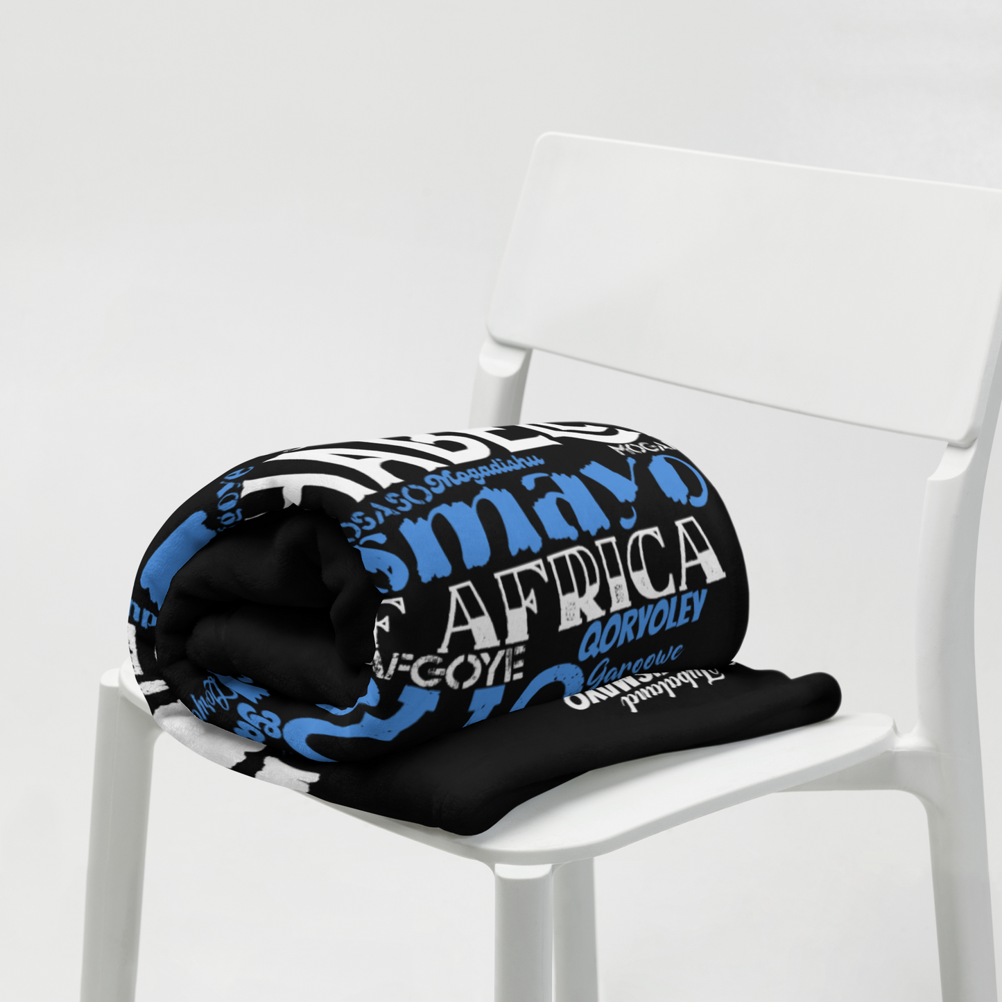 Horn Of Africa - PROUD AFRICAN - Throw Blanket