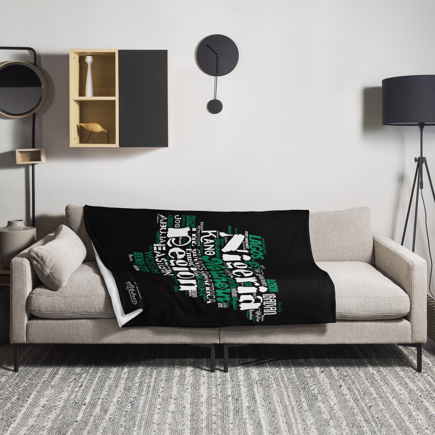 The Giants Of Africa - PROUD AFRICAN - Throw Blanket