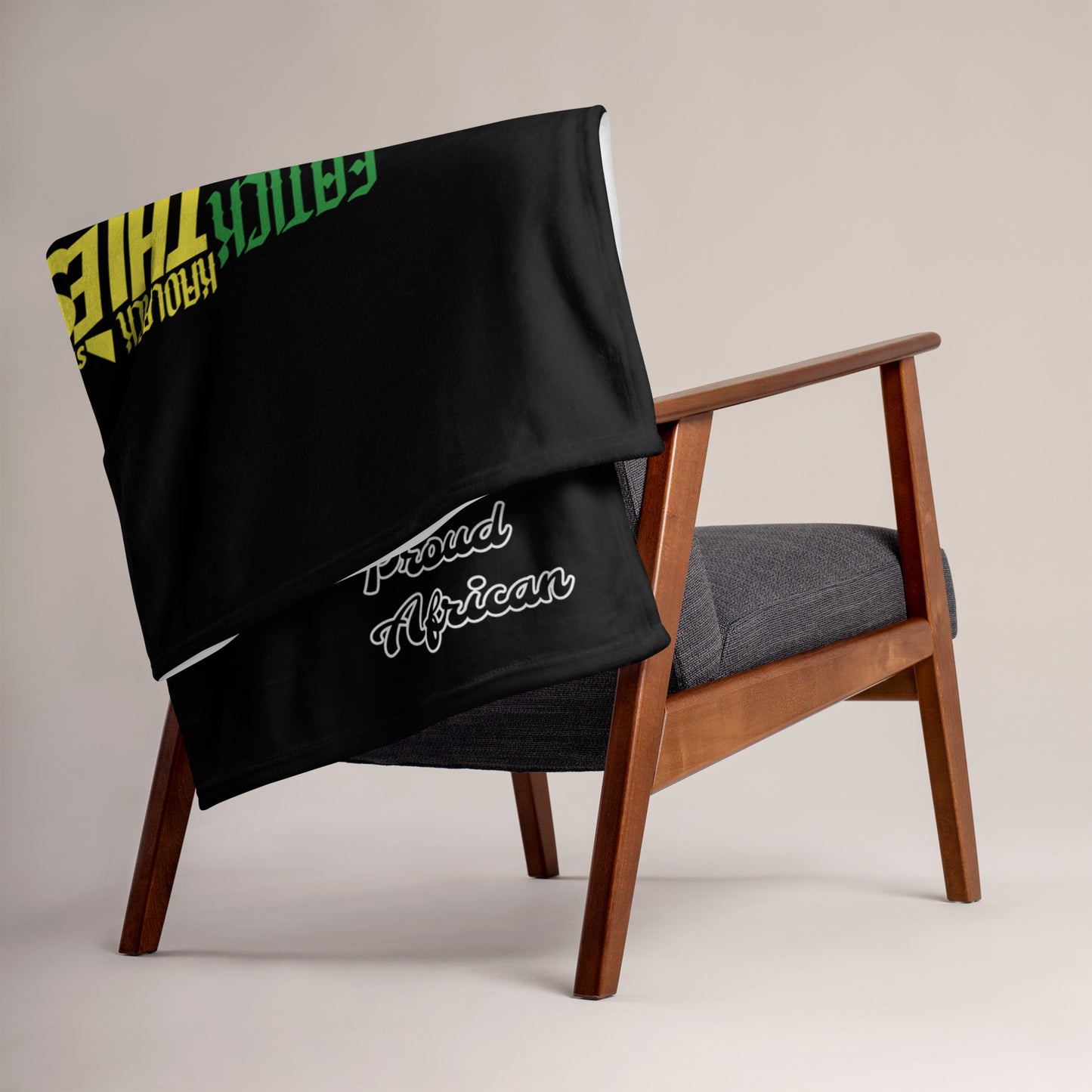 Gateway To Africa - PROUD AFRICAN - Throw Blanket