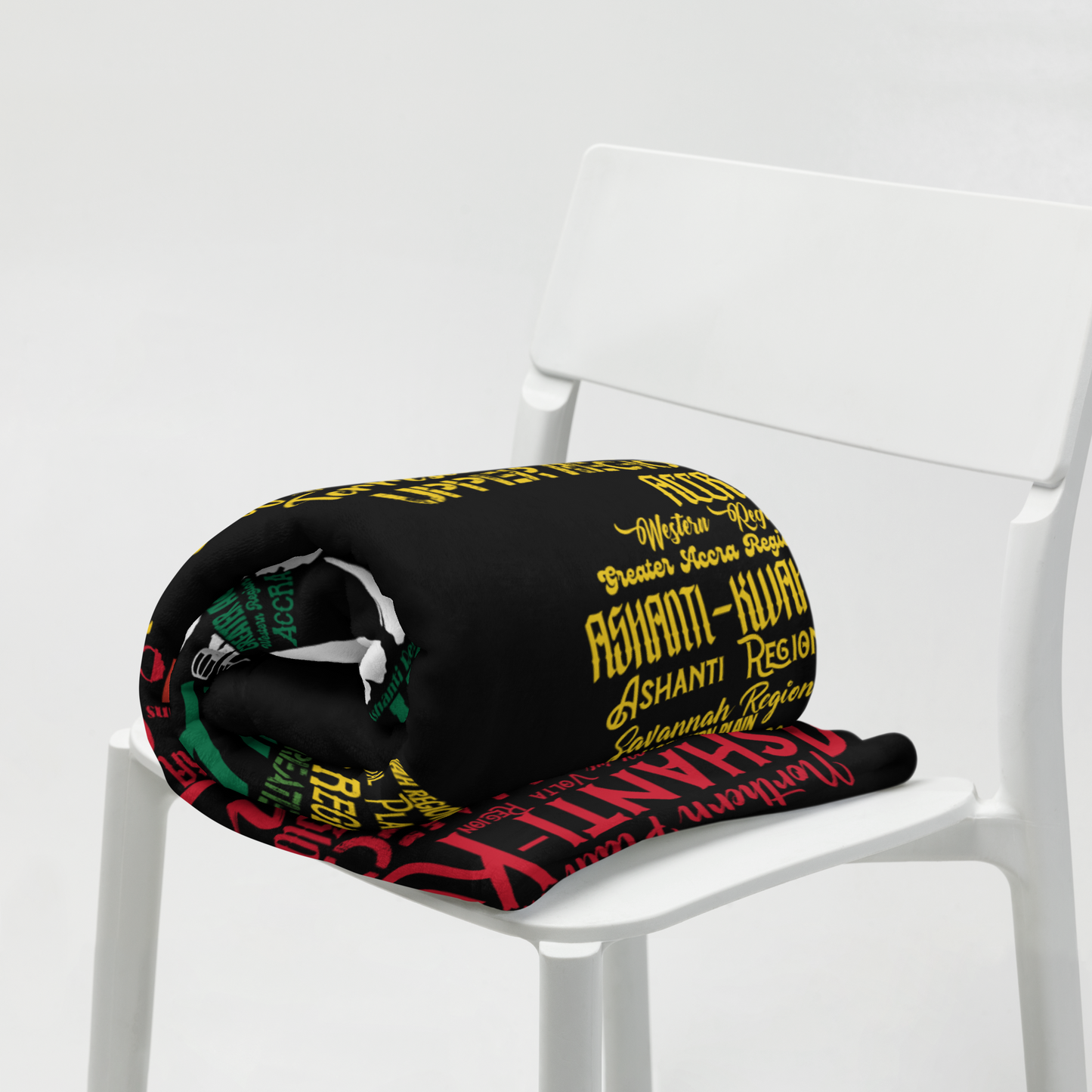 Black Star Of Africa - PROUD AFRICAN - Throw Blanket