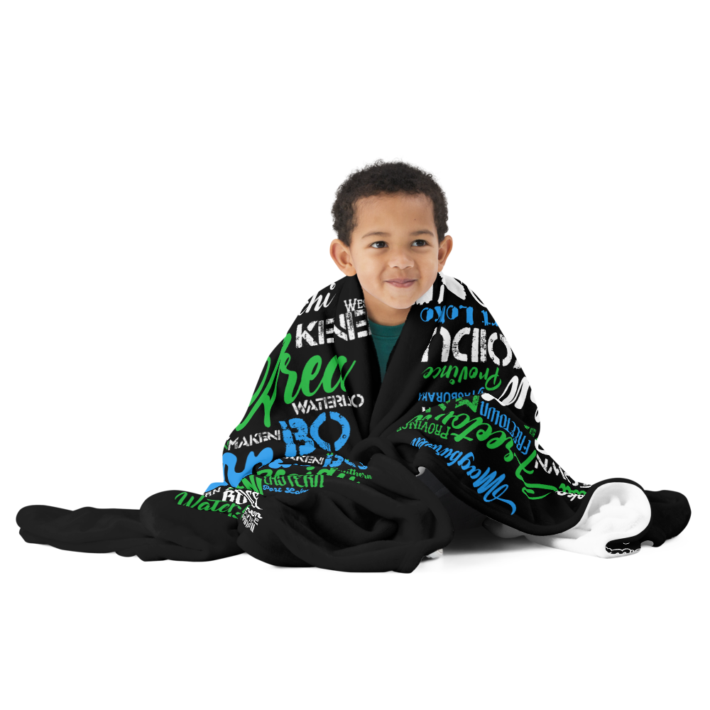 Mountain Lions Of Africa - PROUD AFRICAN - Throw Blanket