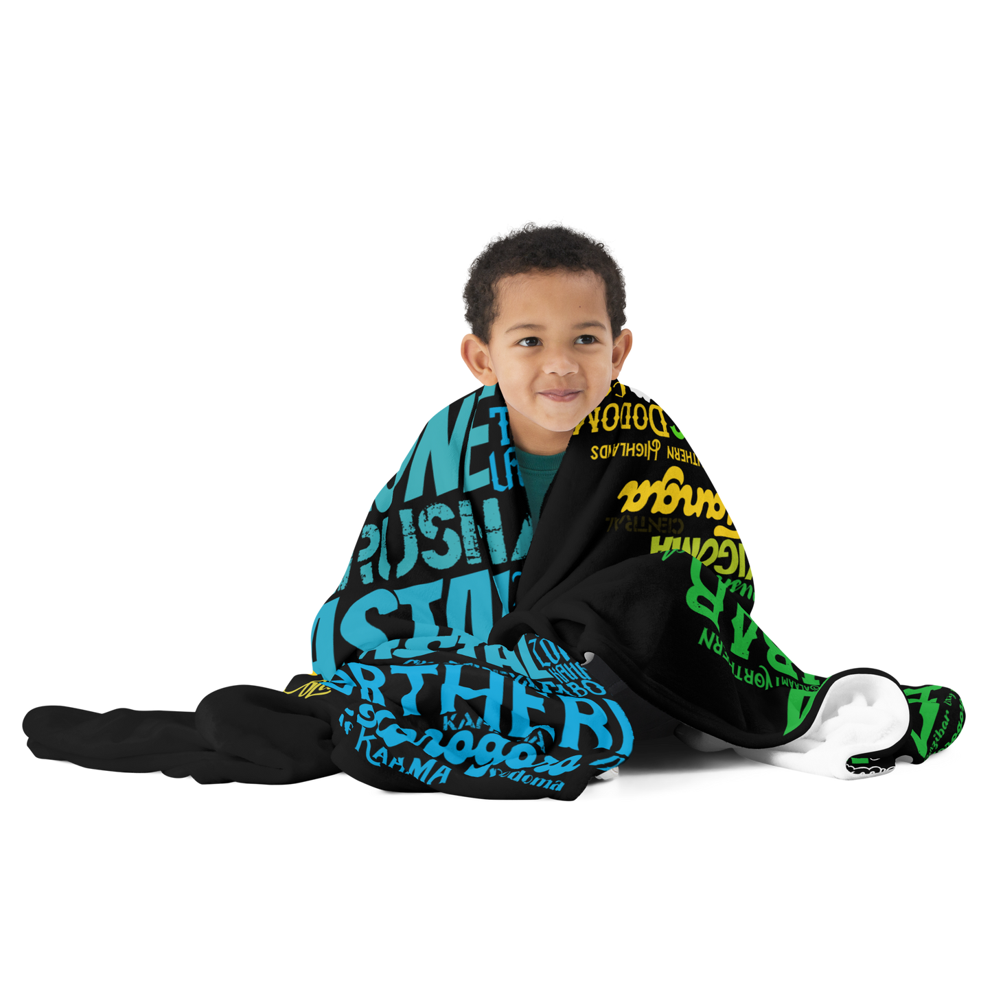 Soul Of Africa - PROUD AFRICAN - Throw Blanket