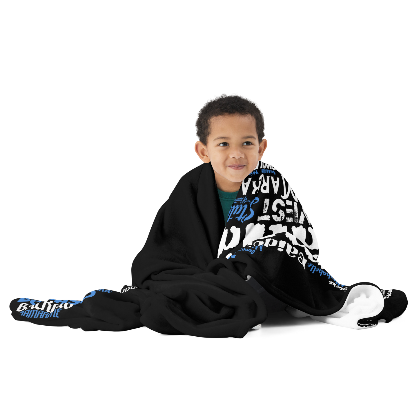 Horn Of Africa - PROUD AFRICAN - Throw Blanket