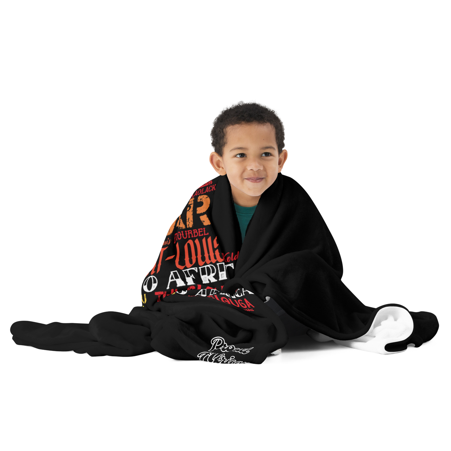 Gateway To Africa - PROUD AFRICAN - Throw Blanket