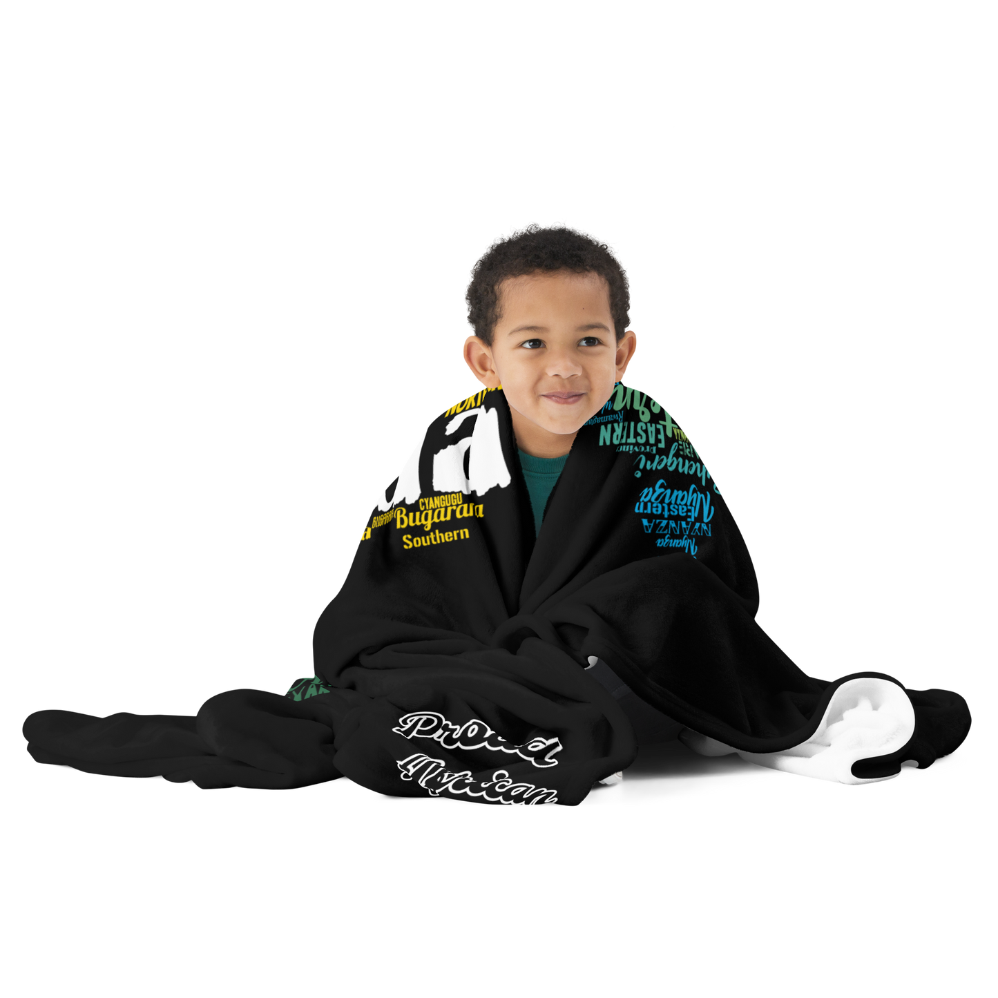 Land Of A Thousand Hills - PROUD AFRICA - Throw Blanket