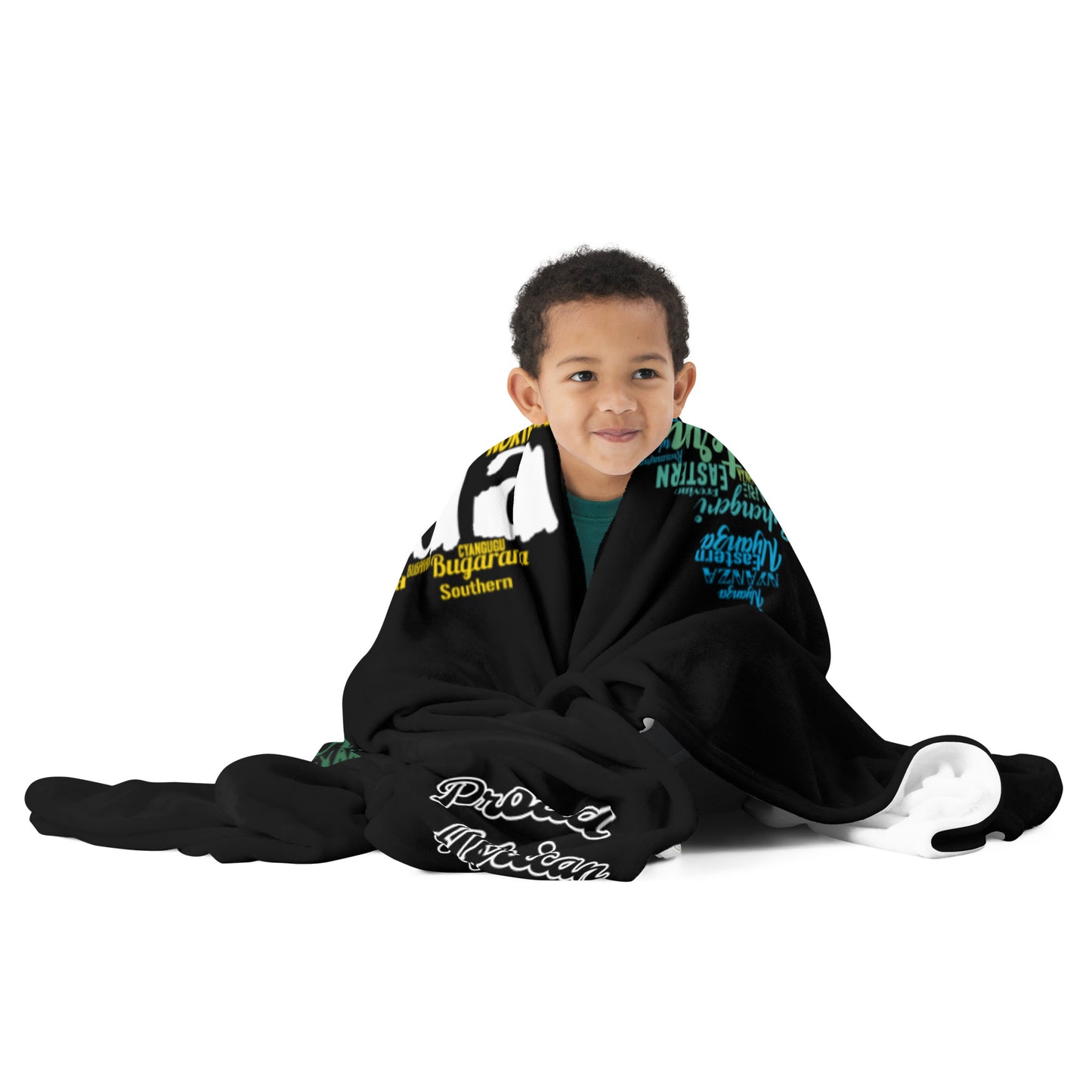 The Land of a Thousand Hills - PROUD AFRICAN - Throw Blanket