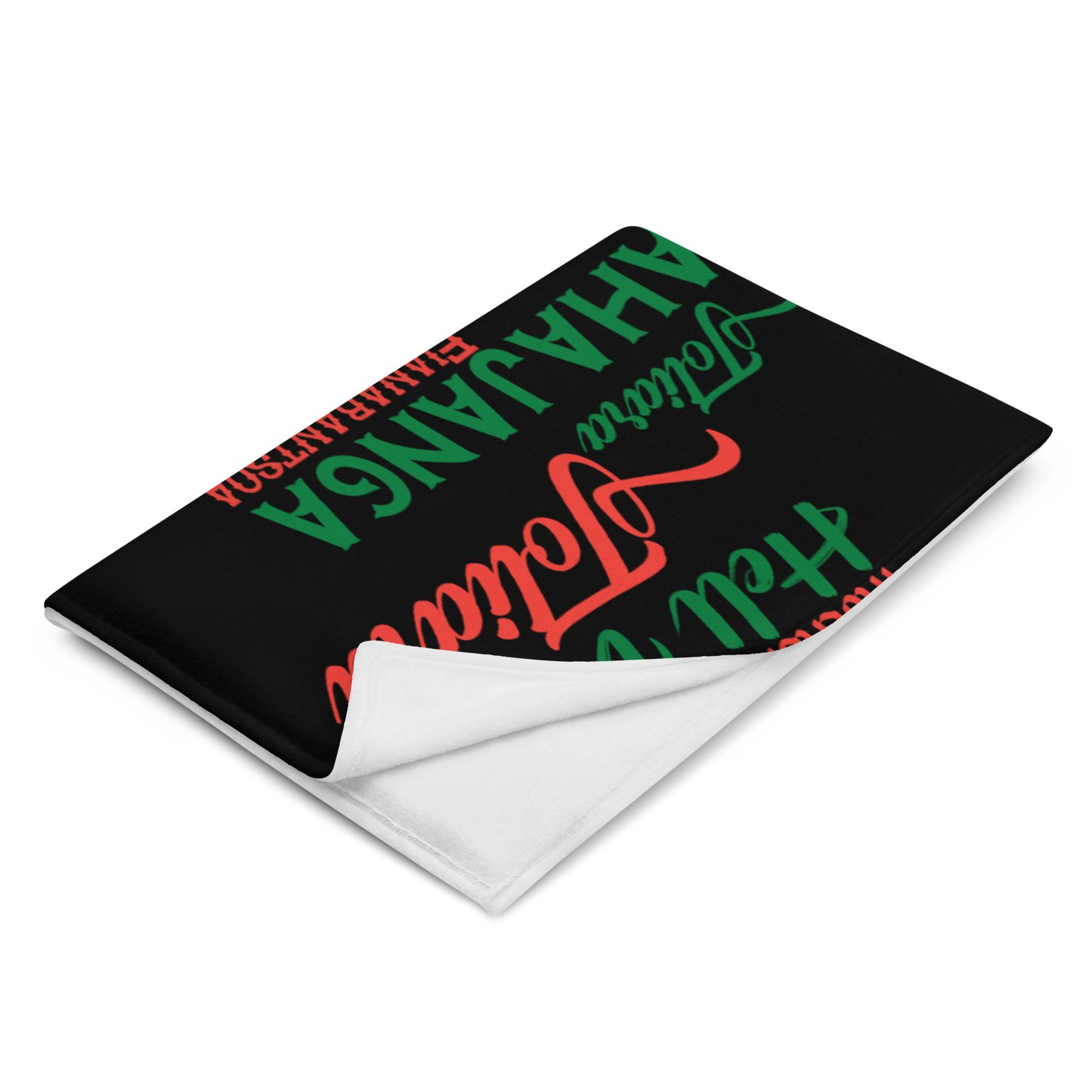 The Red Island - PROUD AFRICAN - Throw Blanket