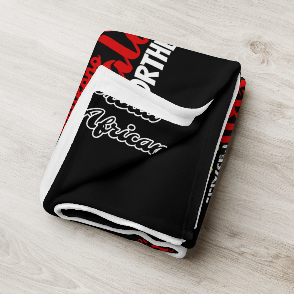 Pearl Of Africa - PROUD AFRICAN - Throw Blanket