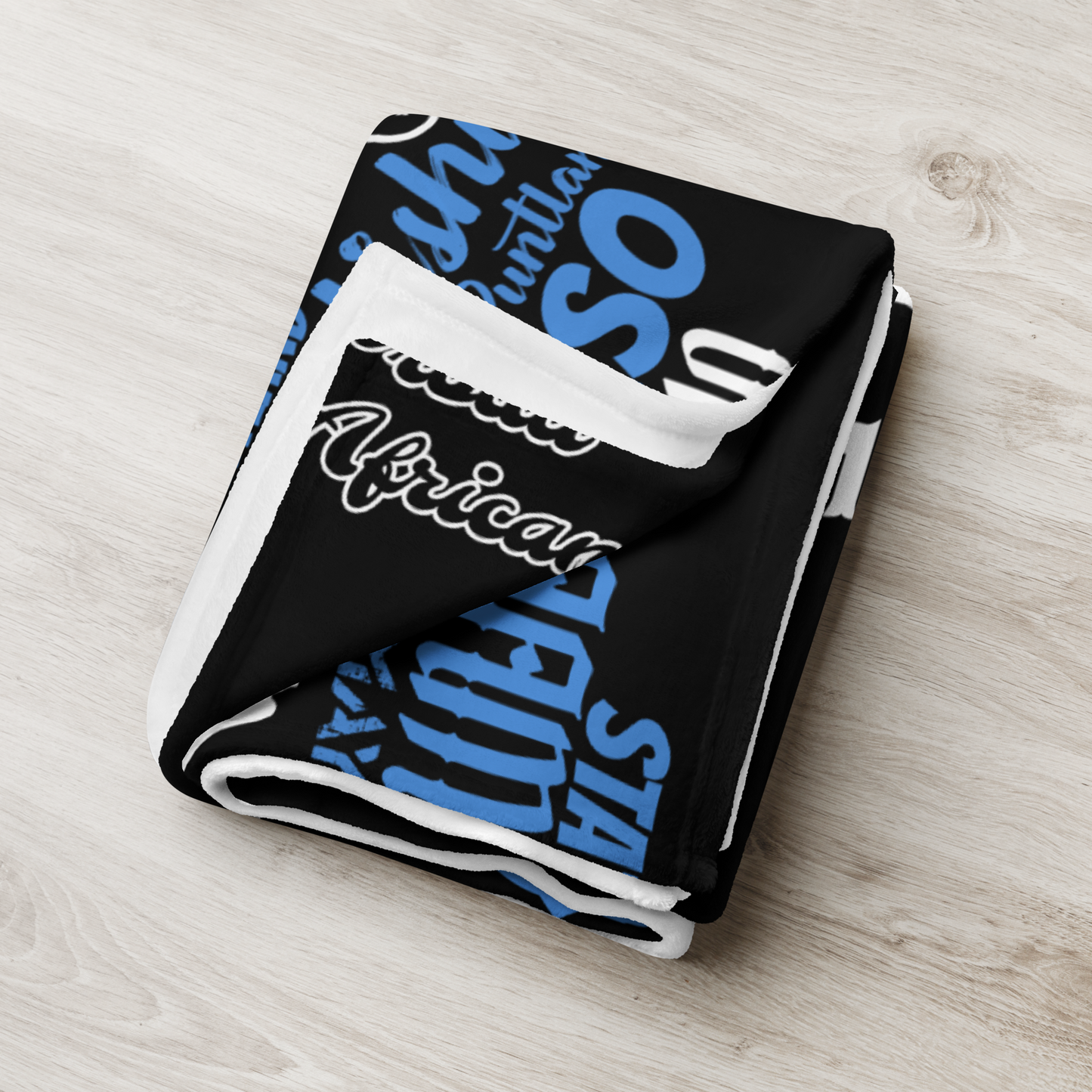 Horn Of Africa - PROUD AFRICAN - Throw Blanket