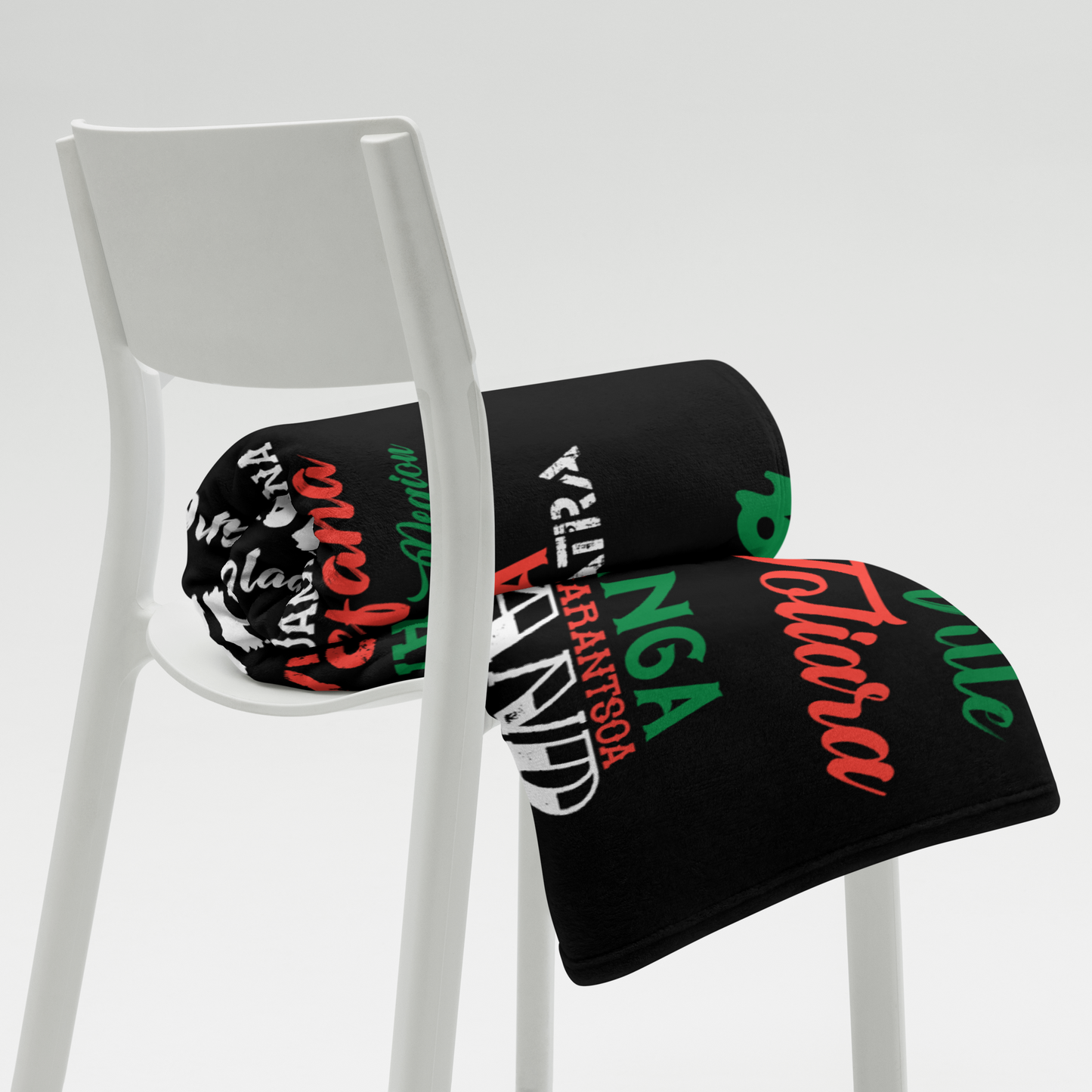 The Red Island - PROUD AFRICAN - Throw Blanket