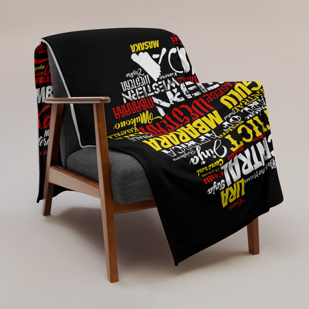 Pearl Of Africa - PROUD AFRICAN - Throw Blanket