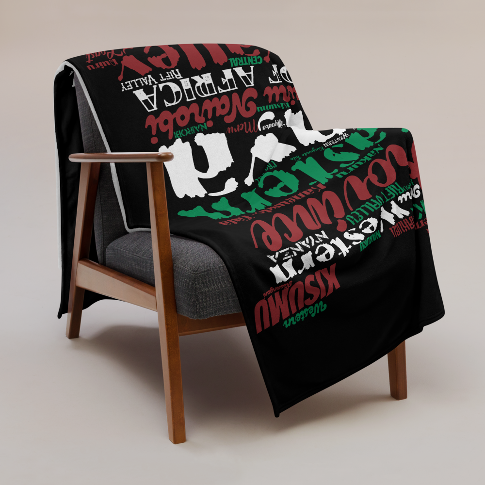 Elders Of Africa - PROUD AFRICAN - Throw Blanket