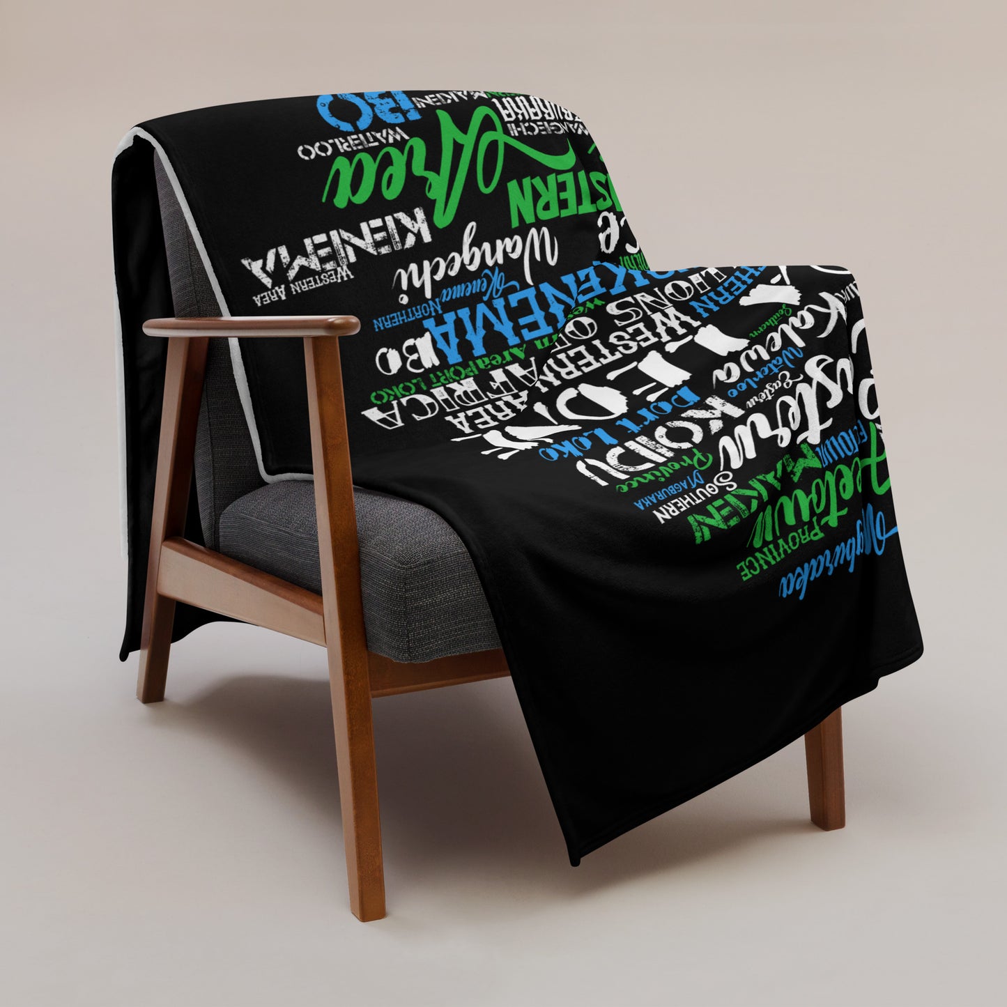 Mountain Lions Of Africa - PROUD AFRICAN - Throw Blanket