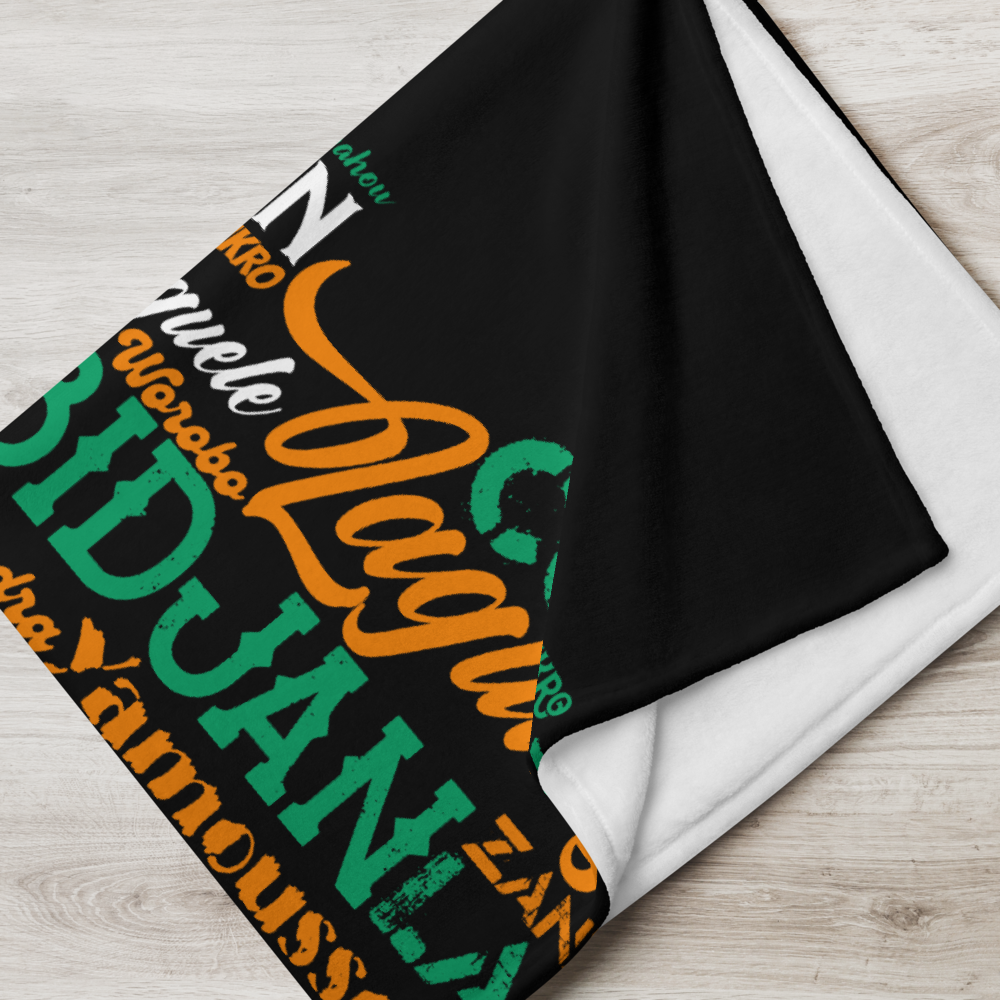 Elephants Of Africa - PROUD AFRICAN - Throw Blanket