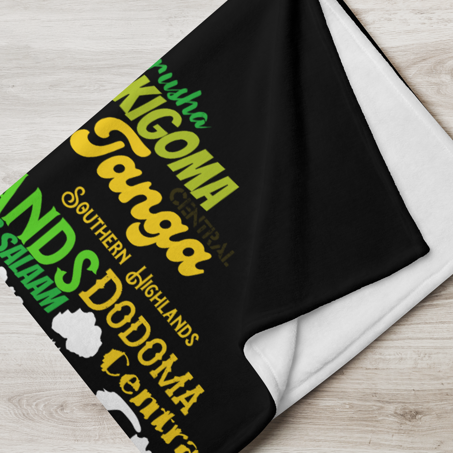 Soul Of Africa - PROUD AFRICAN - Throw Blanket