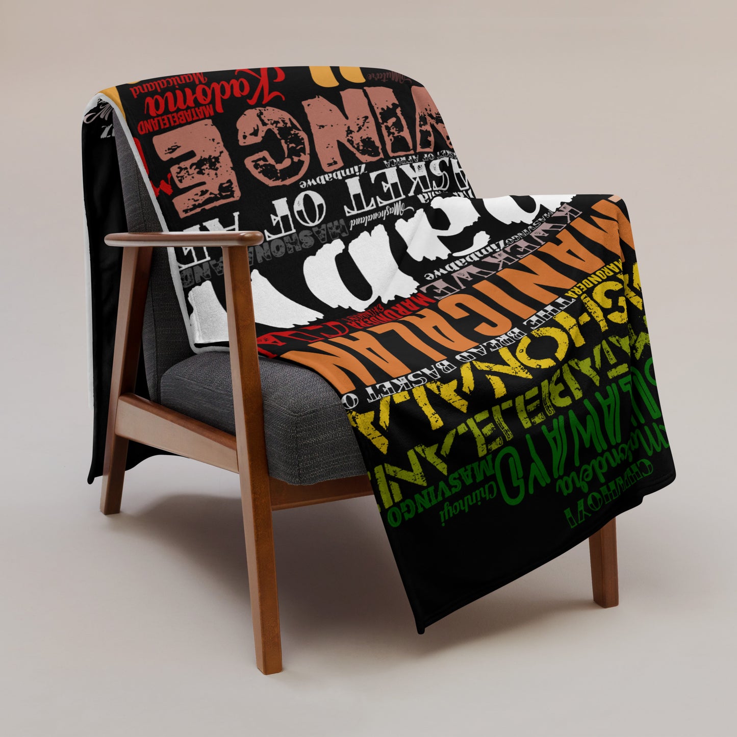 The Breadbasket Of Africa - PROUD AFRICAN - Throw Blanket