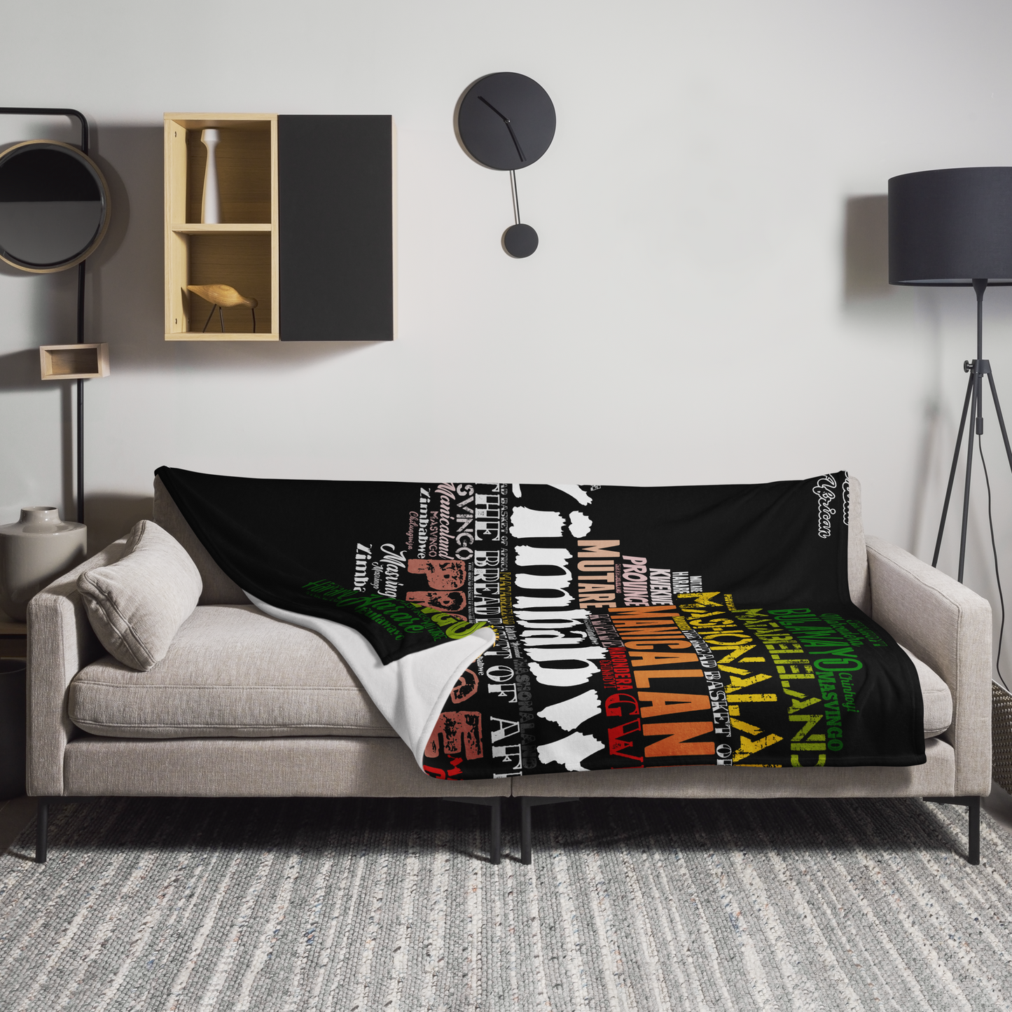 The Breadbasket Of Africa - PROUD AFRICAN - Throw Blanket