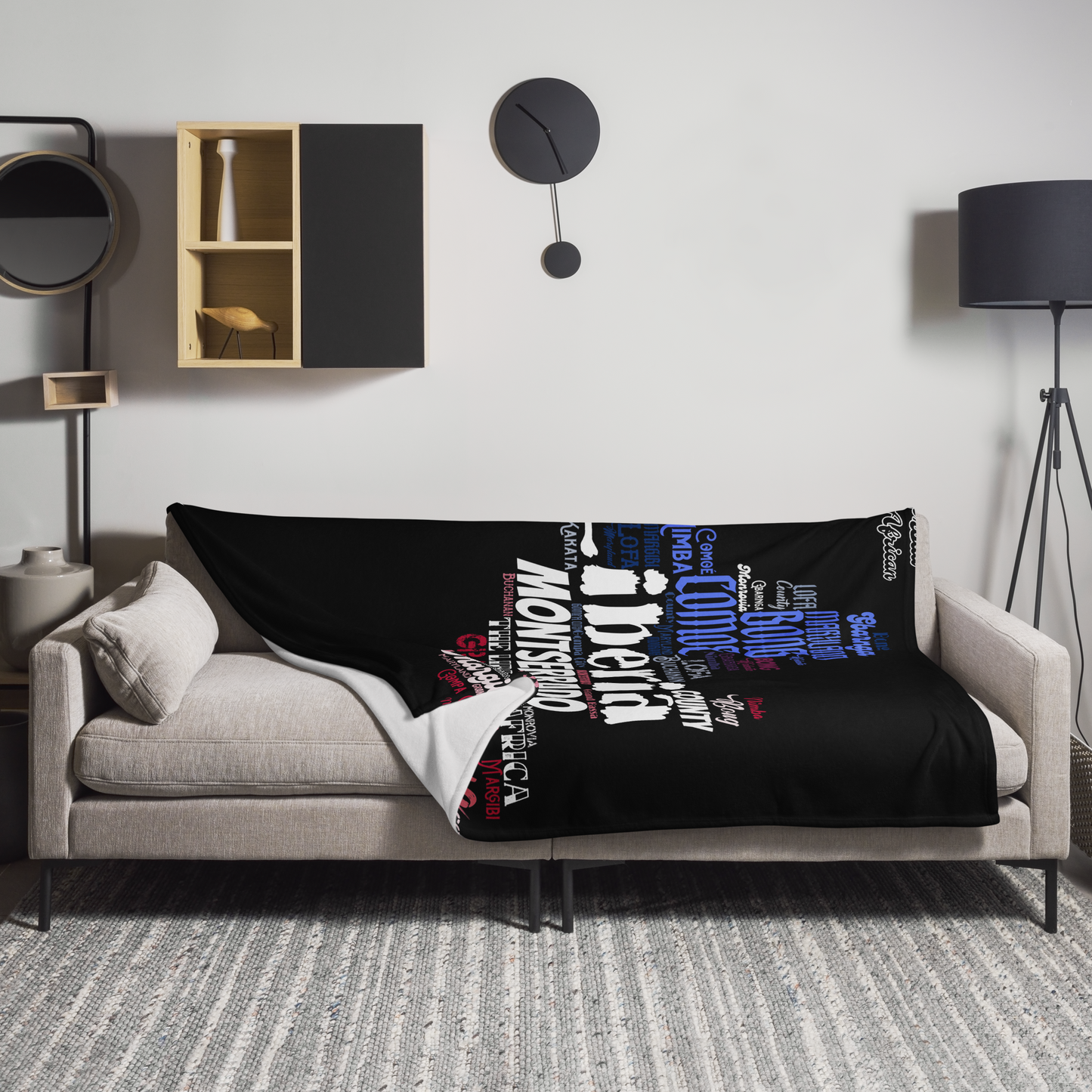 The Liberty Of Africa - PROUD AFRICAN - Throw Blanket